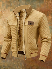 Men's Western Fleece-Lined Jacket