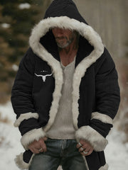Men's Western Plush Cardigan