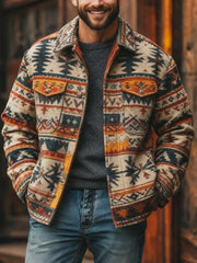 Men's Vintage Western Casual Jacket