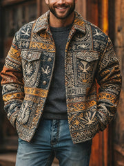 Men's Vintage Western Casual Jacket