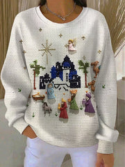 Women's Christmas Print Casual Sweatshirt