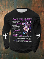 Men's Faith I Can Only Imagine Waffle Long Sleeve T-Shirt