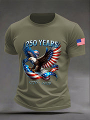 Men's American Anniversary Print T-Shirt