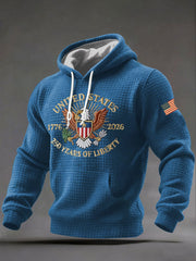 Men's America Print Casual Hoodie