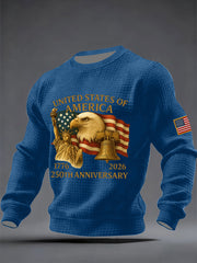 Men's American Anniversary Print Sweatshirt