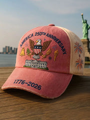 Unisex USA Anniversary Hat