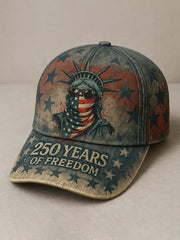 Unisex USA Anniversary Hat