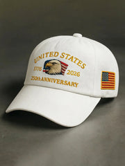 Unisex Anniversary Embroidered Hat