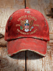 United States Printed Casual Unisex Cap
