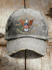 United States Printed Casual Unisex Cap