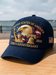 Unisex th Anniversary Embroidered Hat