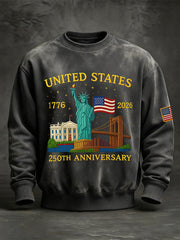 Men's United States th Anniversary Print Sweatshirt