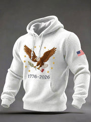 Men's United States Printed Casual Hoodie
