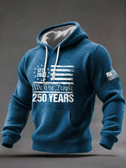Men's United States Printed Casual Hoodie