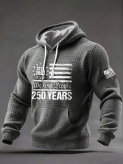 Men's United States Printed Casual Hoodie