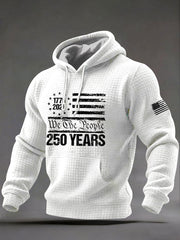 Men's United States Printed Casual Hoodie