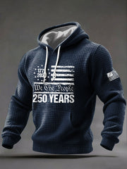 Men's United States Printed Casual Hoodie