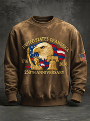 Men's United States of America th Anniversary Print Sweatshirt