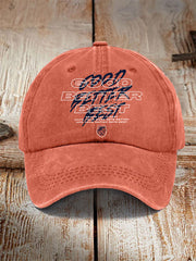 Unisex Good Better Best Print Gift For Football Fans Gameday Hat