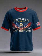 Men's American th Anniversary Print T-Shirt
