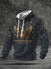 Men's America Print Casual Hoodie