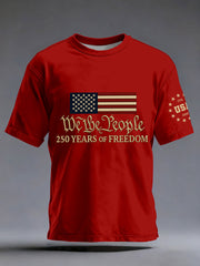 Men's USA th Anniversary Print T-Shirt