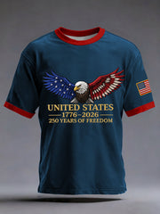 Men's USA th Anniversary Print T-Shirt