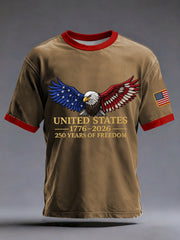 Men's USA th Anniversary Print T-Shirt