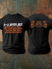 Men's Football Fans Gameday Casual Short Sleeve T-shirt