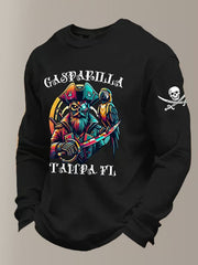 Men's Gasparilla Pirate Festival Printed Waffle Sweatshirt
