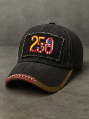 th Anniversary Print Casual Unisex Cap