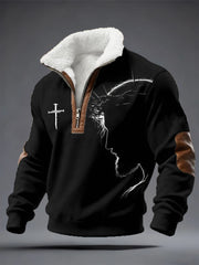 Men's Faith Print Sweatshirt