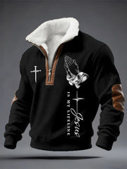 Men's Faith Print Sweatshirt