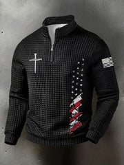 Men's American Faith Waffle Top