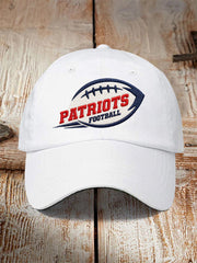 Unisex Patriots Football Gameday Print Football Fans Gift Hat