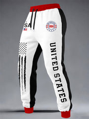 Men's USA Flag Sweatpants
