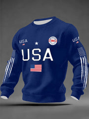 Men's USA Flag Sweatshirts