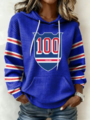 Women's Hockey Printed Hoodie