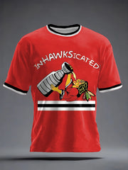 Men's Chicago Ice Hockey Print t-shirt