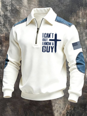 Men's I Can't But I Know A Guy Zip-up Hoodie