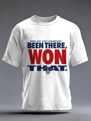 Men's Been There, Won That Gift For Football Fans Casual Tee