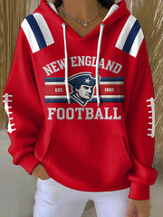 Women's Football Fans Gameday Casual Hoodie