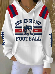 Women's Football Fans Gameday Casual Hoodie