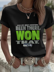 Women's American football T-shirt