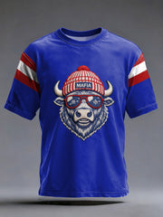 Men's Bills Mafia Football Fans Gameday Casual Tee