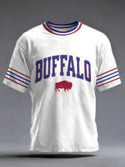 Men's Football Fans Gameday Print Casual Tee