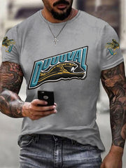 Men's DUUUVAL Football Fans Gameday Casual Tee