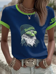 Women's American football T-shirt