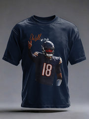 Men's Gift For Football Fans Gameday Casual Tee