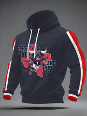Men's American football hoodie